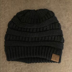 Black CC Beanie